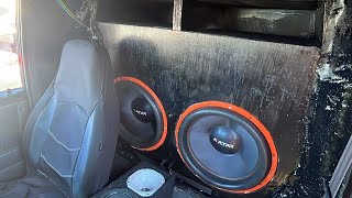 LOUDEST GEO TRACKER SUBWOOFER BUILD I HAVE EVER HEARD!