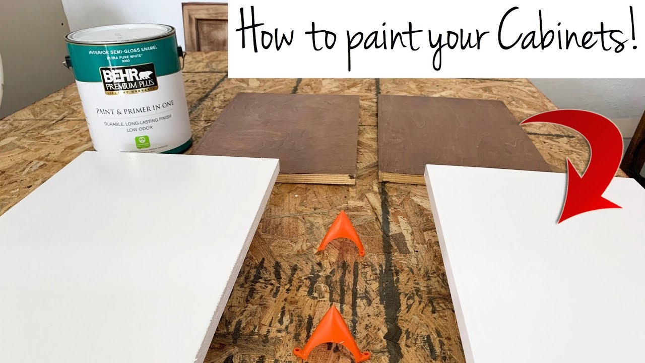 PAINT KITCHEN CABINETS | DIY KITCHEN - YouTube