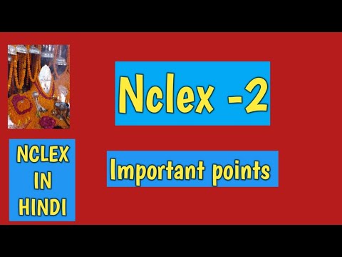 Nclex-2/IMPORTANT POINTS#@AnitaSharmaGyan NCLEX