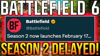 Breaking Battlefield 6 Season 2 Is Delayed
