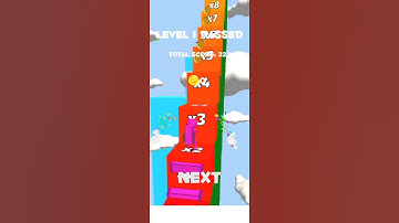 Stair Run - Gameplay - levels 1 to 3(Android, ios)#shorts