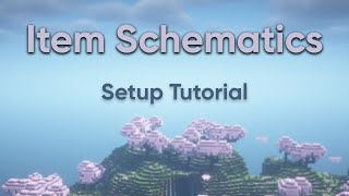 Creating an item schematic with the Item Schematics plugin
