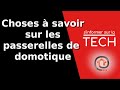 Passerelles de domotique zigbee choses  savoir