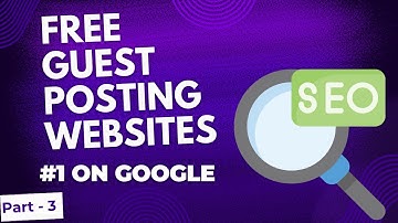 Top Free Guest Posting Sites with High DA | Guest Post Part 3 @Allperfectguide
