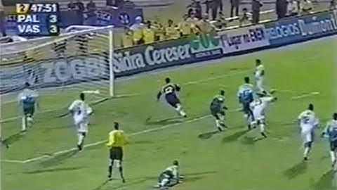 TV Bandeirantes: Palmeiras 3 x 4 Vasco (Copa Mercosul 2000)