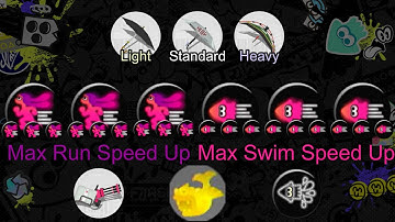 Max Speed Up - Splatoon 3 Ability Stacking