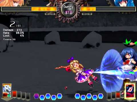 Touhou Hisoutensoku 12.3 - Suika (Fasgort) vs Tenshi (CPU)