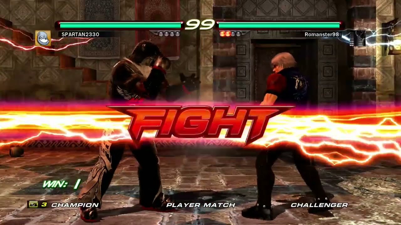 Tekken 6 - Lee Chaolan (Me) Vs. Armor King (Jonah) - Online Battle 