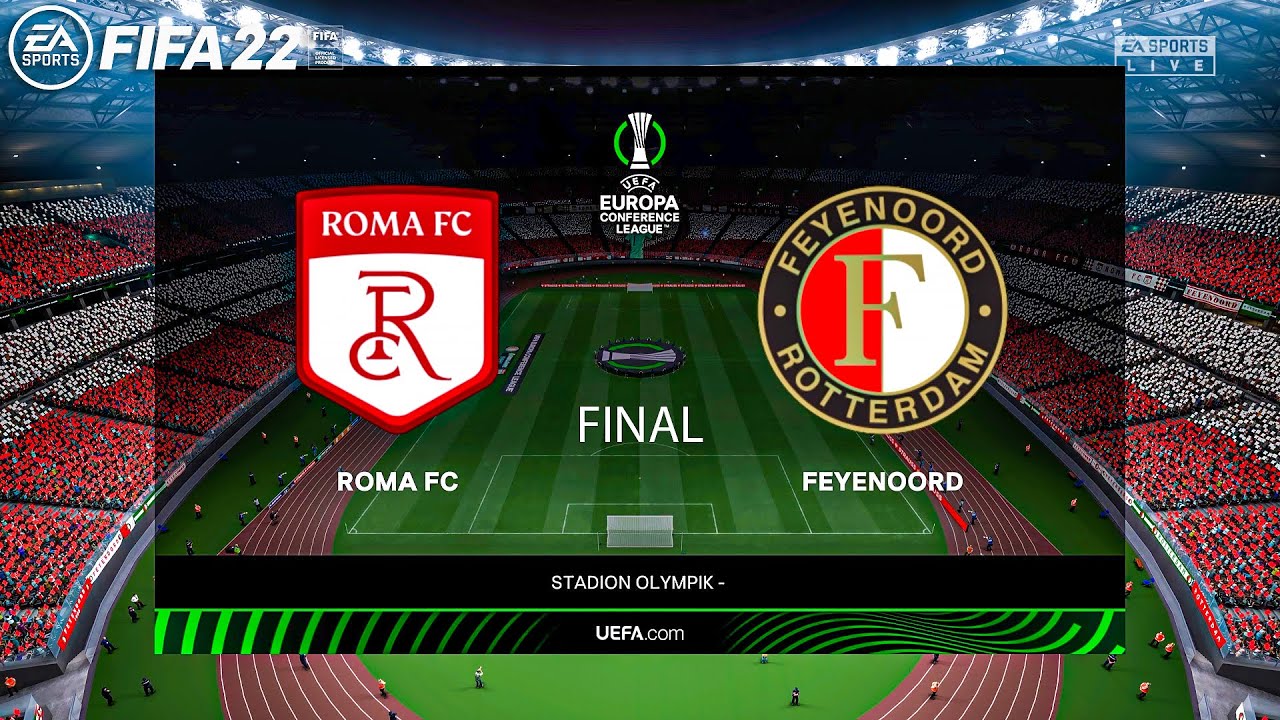 DStv - FUTEBOL IMBATÍVEL! Roma e Feyenoord fazem a grande final da  Conference League, no Air Albania Stadium, um campo neutro, na Albânia.  Para a Roma, vale a importância de ter o