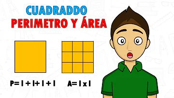 ¿Cuál es el área y perimetro de un cuadrado?