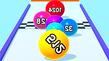 Ball Run 2048 Merge Number ! MAX LEVELS Gameplay Walkthrough New Update Part 316 android, ios