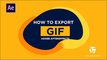 How to create GIF from Adobe After Effects? | Video to Gif