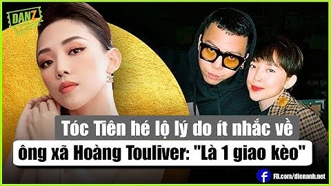 Tóc Tiên hé lộ lý do ít nhắc về ông xã Hoàng Touliver: "Là 1 giao kèo" | Bản Tin DANZ