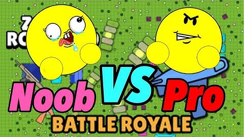 NOOB VS PRO - ZombsRoyale.io