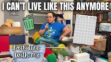 Extreme Declutter Challenge 2025 | Getting My Life Back One Room at a Time