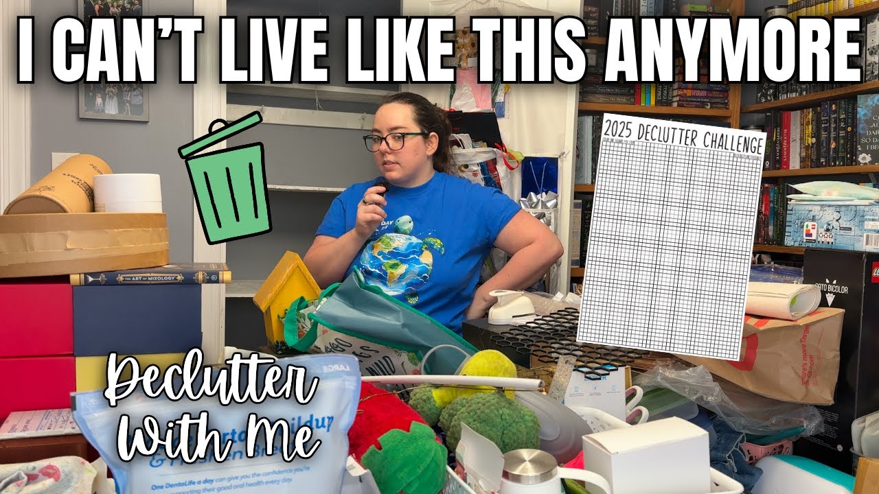 Extreme Declutter Challenge 2025 | Getting My Life Back One Room at a Time