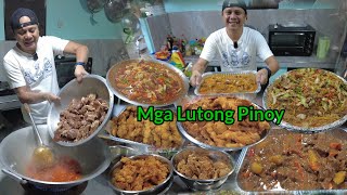 7 klaseng Lutong Pinoy | Cooking seven Filipino different recipes | Orders from Seattle Washington