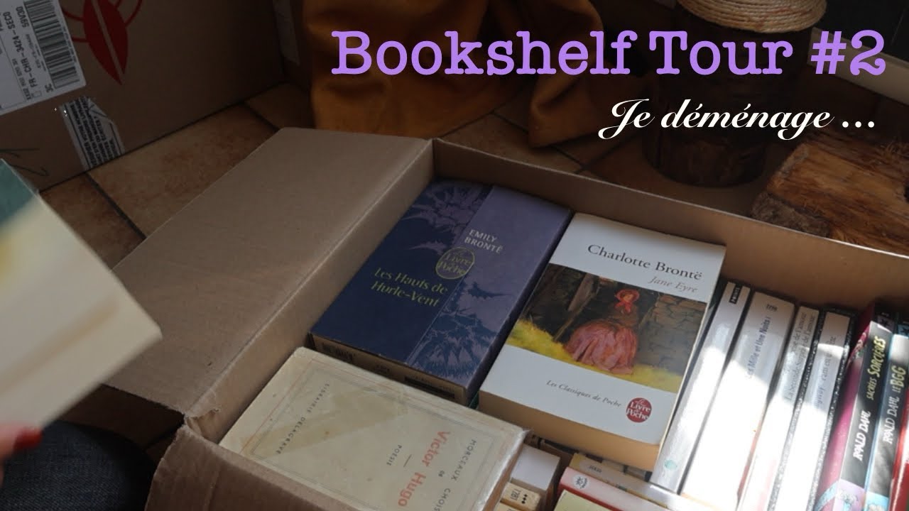 Je déménage - Partie 2 I Bookshelf Tour