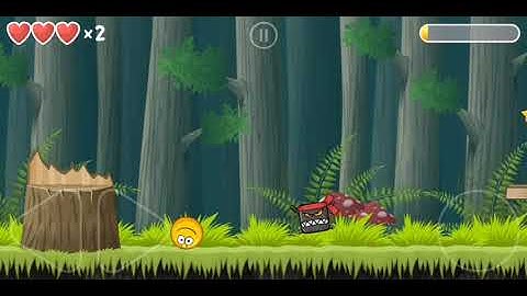 Red Ball 4 Level 22 | 2. Deep Forest Level 22 Golden Medal