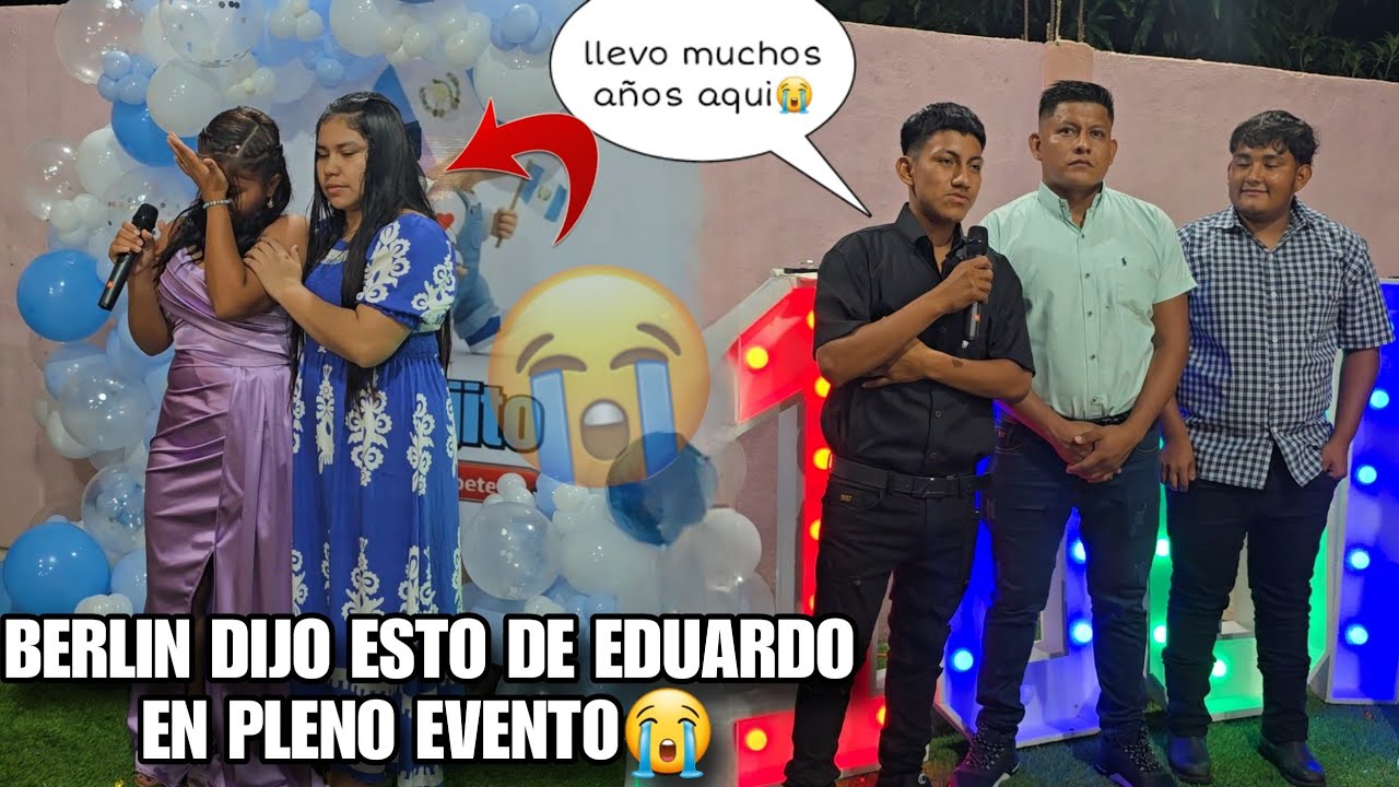 BERLIN Llorando Le P3l0 La Car4 A EDUARDO EnFrente De Todos😭DAYSI La Consuela Con Este Abrazo😱