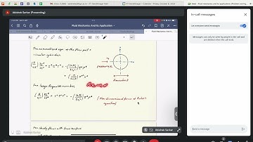 Fluid mechanics and its application: week-10 (Problem solving session)
