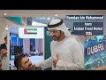 Sheikh hamdan   fazza  tours arabian travel market 2024