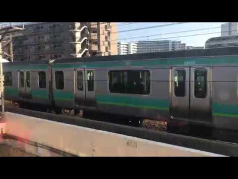 （豆粒ですが）並走するE231系の車掌さんが、千代田線最終運行6000系に手を振ってくれた！（ショートバージョン）