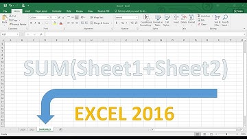 How to sum in Excel 2016 | វិធីបូកលេខក្នុងអ៊ិចសែល២០១៦
