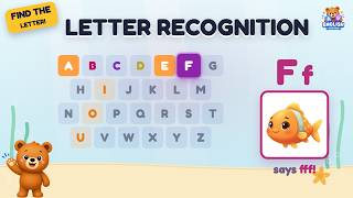 Letter Recognition for Kids | All 26 Letters A–Z: Name, Sound & Word | Learn the Alphabet