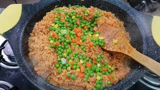 Veggie Jollof Rice (Naija Christmas recipes)