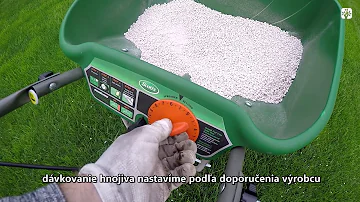 Co se týče hnojení trávníku?