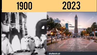 Evolution of Tunis (1900-2023)تطور تونس العاصمة