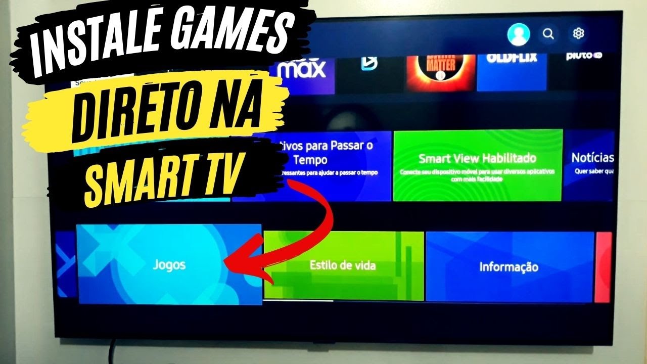 Como baixar aplicativos e jogos na Smart TV Samsung 