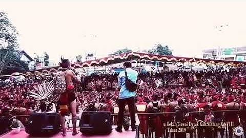 Pekan Gawai Dayak ,Sintang 2019
