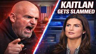 John Fetterman DESTROYS Kaitlan Collins during HUMILIATING live smackdown