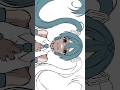 【スマホを横にして見てね】泣き顔の初音ミクを依頼で描きました! #clipstudiopaint #初音ミク #タイムラプス #丹奏和