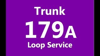 [SBST] Hyperlapse of Service 179A (Morning Trip)