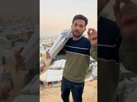 بلشنا مبادرة ترميم الخيام غزة