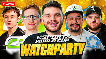 🔴 LIVE - EWC WATCH PARTY OpTic vs Five Fears | Esports World Cup Day 1