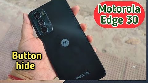 How To Hide Navigation Button In Motorola Edge 30,Hide Back Button Setting In Motorola Edge 30,
