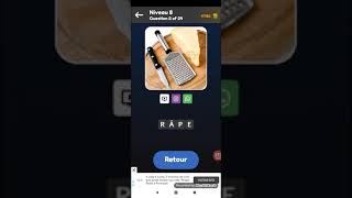 Zoom Quiz: Jeu de Gros Plans, Devinez le Mot - Niveau 8 - Général - by Kingim screenshot 4