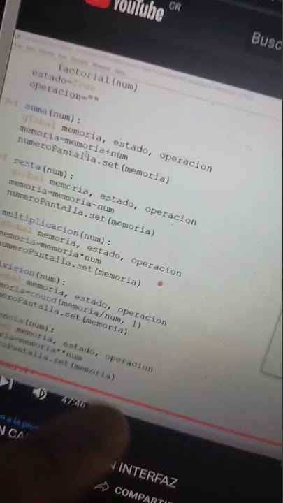 Aprenda a programar una calculadora en python con interfaz grafica # ...