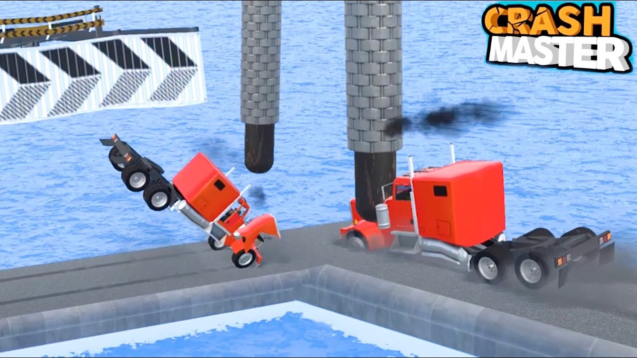 Truck crash fun 💥 crash master 3d - Android, ios gameplay - YouTube