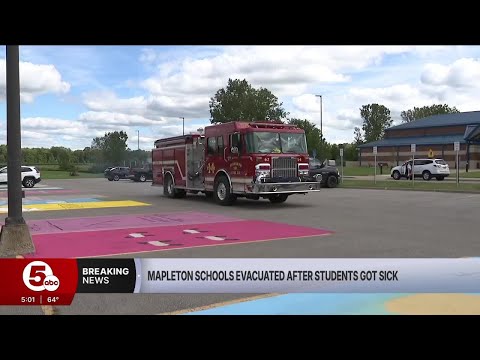 Mapleton schools evacuated after students fell ill