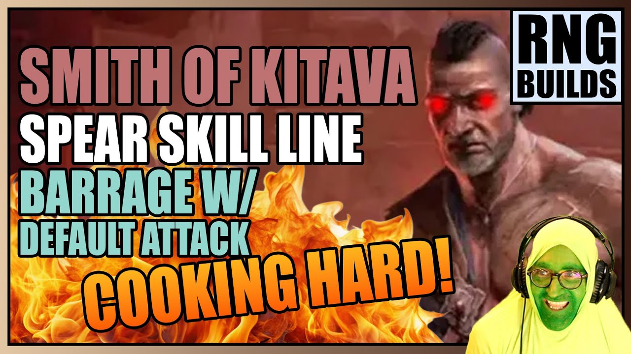 Path Of Exile 2 : RNG Builds - Smith of Kitava, Spear/ Barrage  - Racing through MAPS
