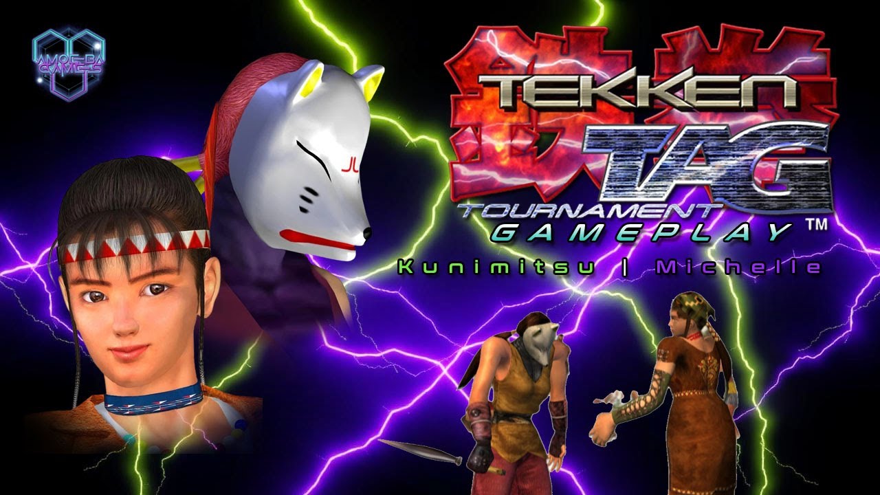 [Tekken Tag Tournament (PS2)] Kunimitsu & Michelle Gameplay