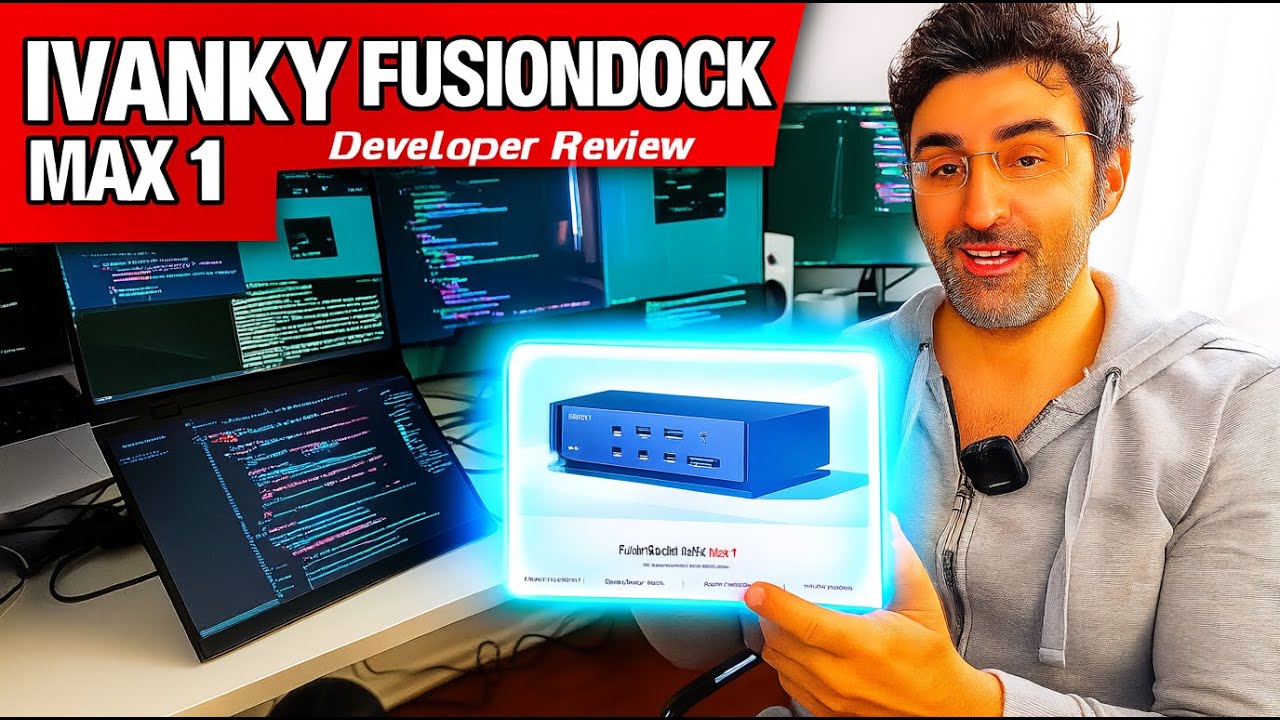 Ivanky FusionDock Max 1 - Ultimate Hub for your MacBook Pro - 4