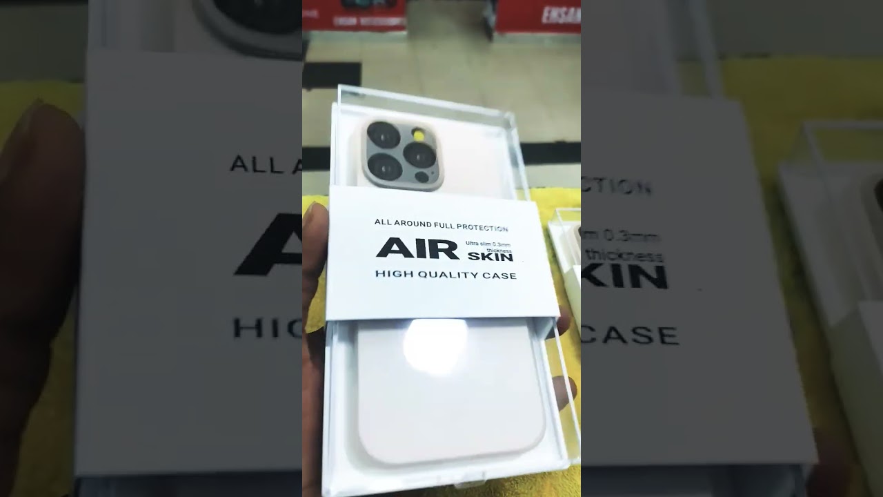16pro Max original Air Skin Case Available 👑💸 or yeh soft paper bag 💰💰 