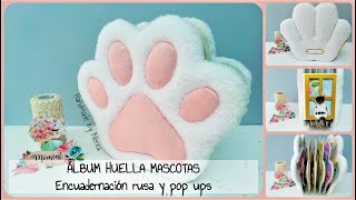 Pet Paw Print Album - "Circle of Love" Collection - Russian Binding and Pop-ups screenshot 5