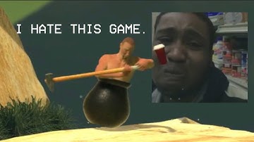 DEZE GAME TEST MIJN GEDULD | Getting Over It met Bennet Foddy (Deel twee)